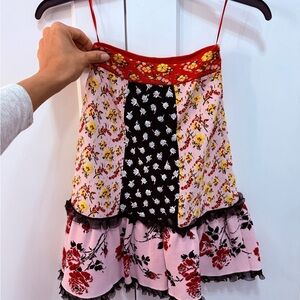 Alexander McQueen Floral Multicolor skirt